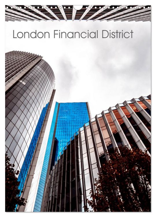 Produktbild: London Financial District (Wandkalender 2026 DIN A3 hoch), CALVENDO Monatskalender