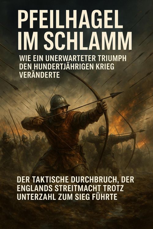 Produktbild: Pfeilhagel im Schlamm: Wie ein unerwarteter Triumph den Hundertj&auml;hrigen Krieg ver&auml;nderte
