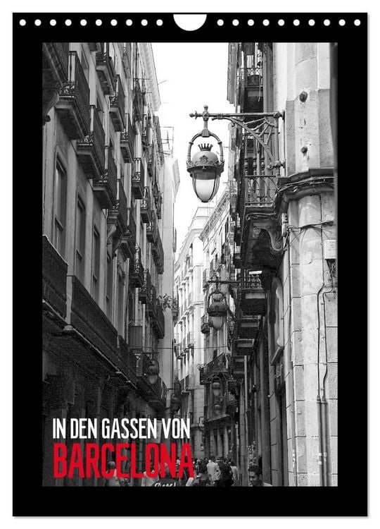 Produktbild: In den Gassen von Barcelona (Wandkalender 2026 DIN A4 hoch), CALVENDO Monatskalender