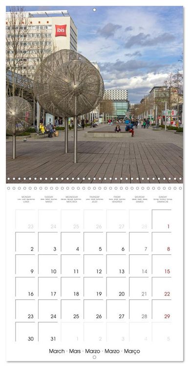 Produktbild: Dresden seasons of a city (Wall Calendar 2026 12 &times; 12 Inch) CALVENDO 12 Month Wall Calendar