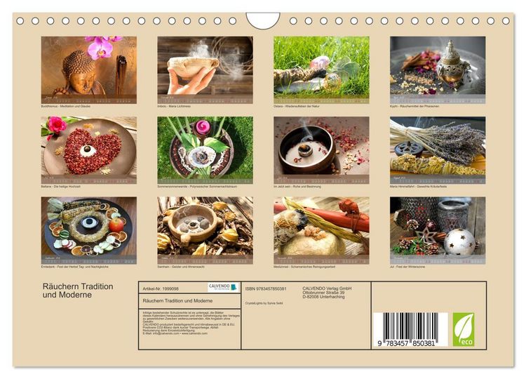 Produktbild: R&auml;uchern Tradition und Moderne (Wandkalender 2026 DIN A4 quer), CALVENDO Monatskalender