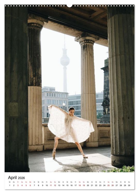 Produktbild: Tanz' durch Berlin (hochwertiger Premium Wandkalender 2026 DIN A2 hoch), Kunstdruck in Hochglanz