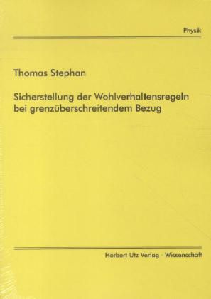 Produktbild: Sicherstellung der Wohlverhaltensregeln bei grenz&uuml;berschreitendem Bezug