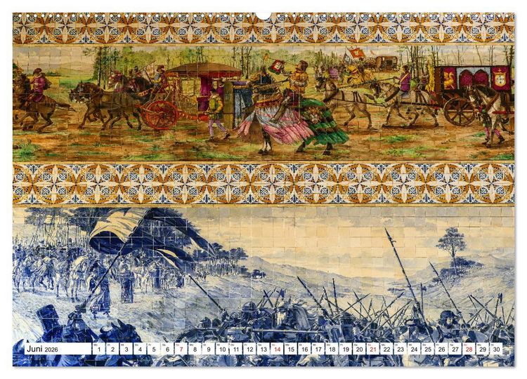 Produktbild: Porto - Charme am Douro (hochwertiger Premium Wandkalender 2026 DIN A2 quer), Kunstdruck in Hochglanz