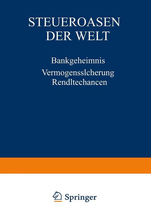Produktbild: Steueroasen der Welt