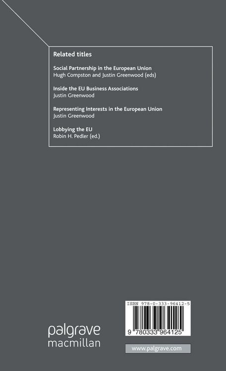 Produktbild: The Effectiveness of EU Business Associations