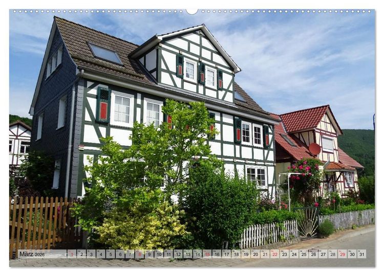 Produktbild: Das Eichsfeld - idyllisch, historisch, wundersch&ouml;n (Wandkalender 2026 DIN A2 quer), CALVENDO Monatskalender