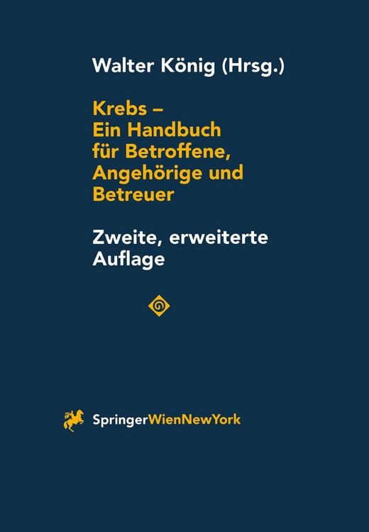Produktbild: Krebs - Ein Handbuch f&uuml;r Betroffene, Angeh&ouml;rige und Betreuer