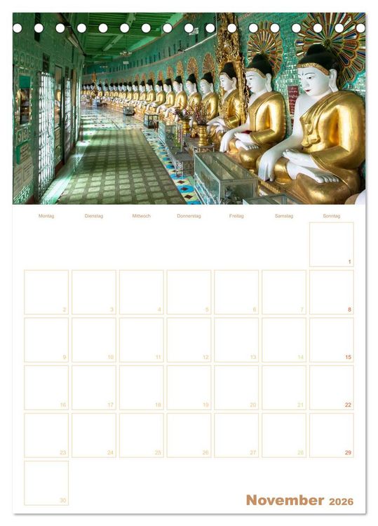Produktbild: EXOTISCHES S&Uuml;DOSTASIEN - Planer 2026 (Tischkalender 2026 DIN A5 hoch), CALVENDO Monatskalender