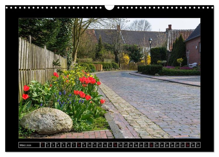 Produktbild: Rysum - Warfendorf in Ostfriesland (Wandkalender 2026 DIN A3 quer), CALVENDO Monatskalender
