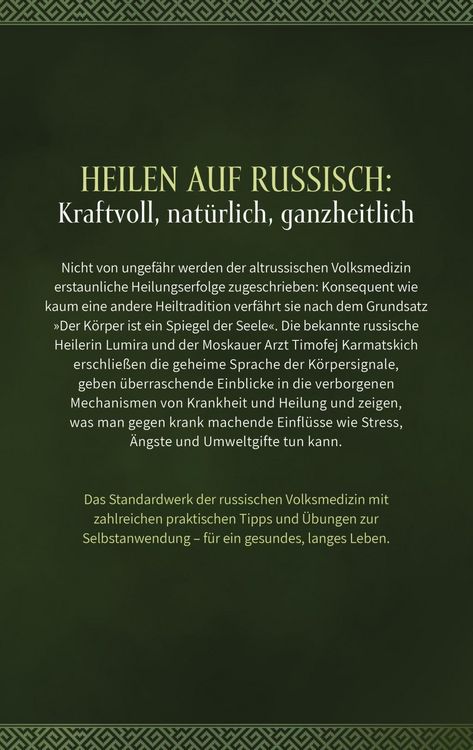 Produktbild: Die Heilgeheimnisse der altrussischen Volksmedizin