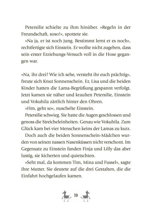 Produktbild: Die Lama-Gang. Mit Herz und Spucke 1: Ein Fall f&uuml;r alle Felle
