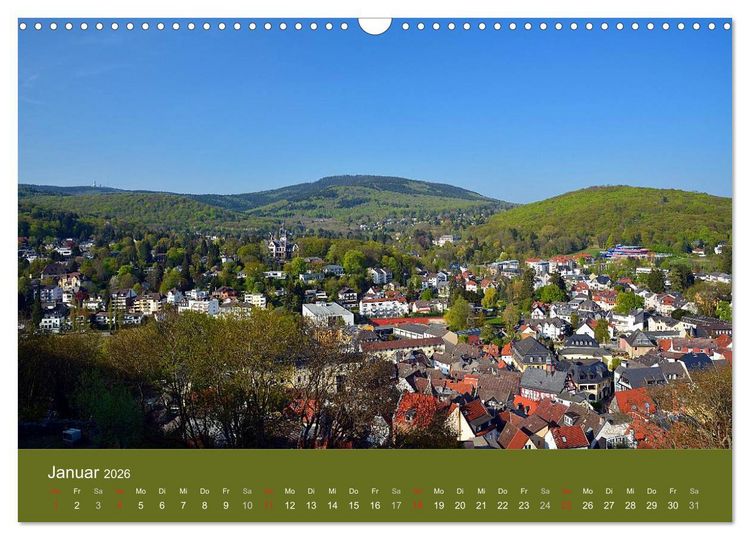 Produktbild: K&ouml;nigstein im Taunus und Umgebung (Wandkalender 2026 DIN A3 quer), CALVENDO Monatskalender