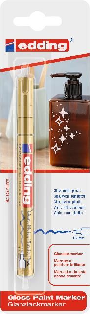 Produktbild: edding Glanzlackmarker 751 gold 1-2mm