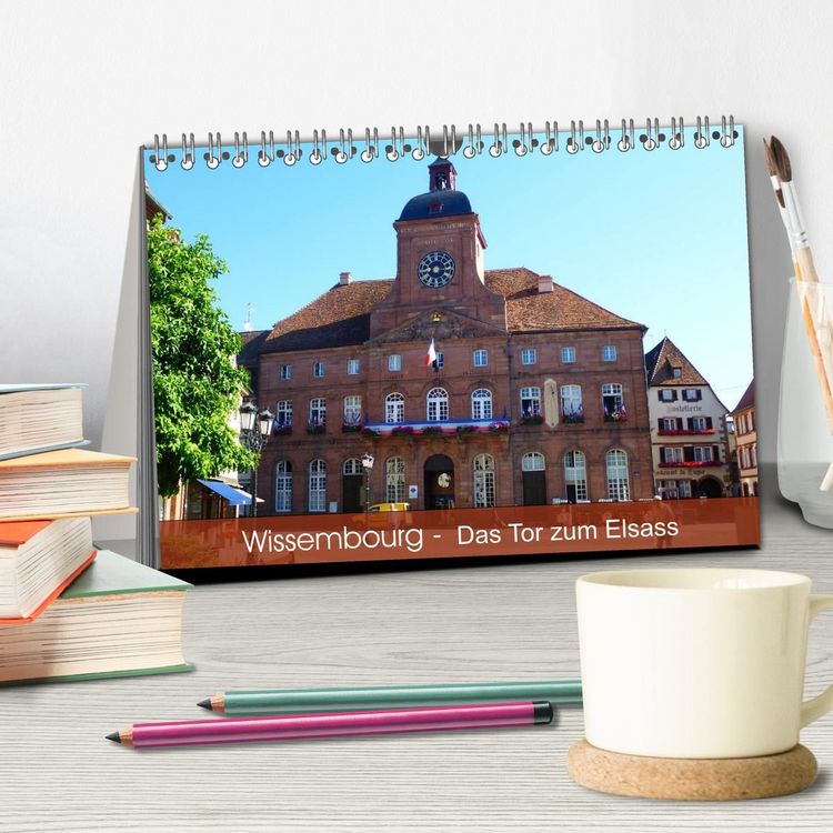 Produktbild: Wissembourg - Tor zum Elsass (Tischkalender 2027 DIN A5 quer), CALVENDO Monatskalender