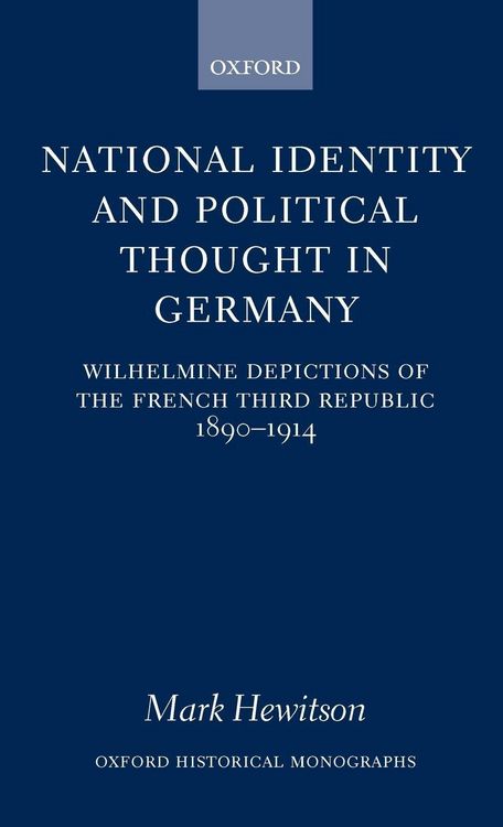 Produktbild: National Identity and Political Thought in Germany