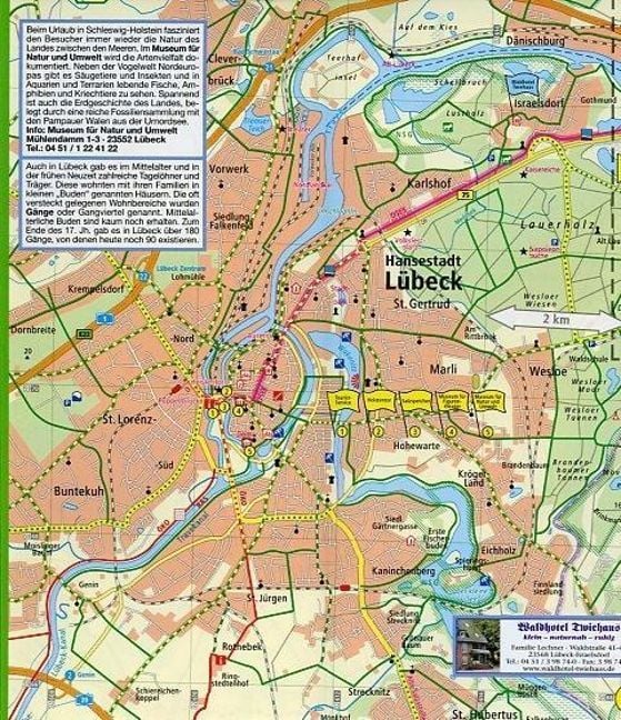 Produktbild: Publicpress Leporello Radtourenkarte Ostseek&uuml;sten-Radweg 2, L&uuml;beck-Usedom 1:50.000