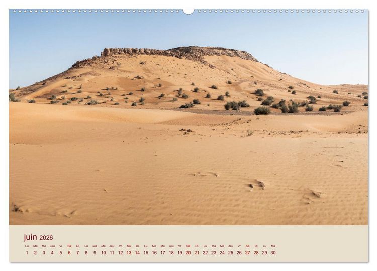 Produktbild: Entre pierres et sable (Calendrier mural 2026 DIN A2 vertical), CALVENDO calendrier mensuel