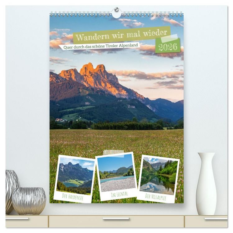 Produktbild: Wandern wir mal wieder (hochwertiger Premium Wandkalender 2026 DIN A2 hoch), Kunstdruck in Hochglanz