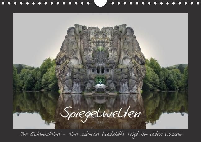Produktbild: Spiegelwelten - die Externsteine (Wandkalender immerw&auml;hrend DIN A4 quer)