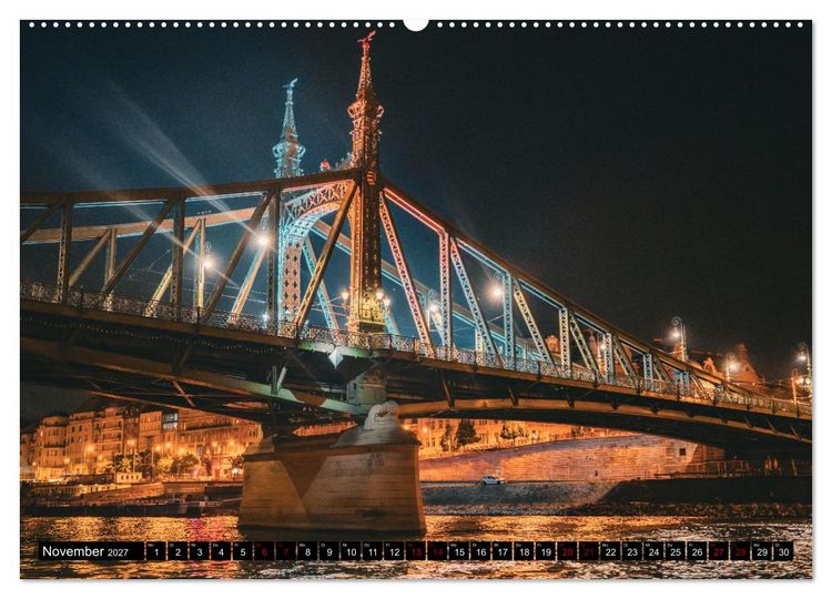 Produktbild: Glanzvolles Budapest (Wandkalender 2027 DIN A2 quer), CALVENDO Monatskalender