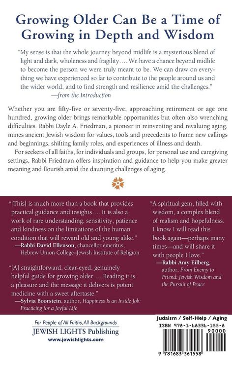 Produktbild: Jewish Wisdom for Growing Older