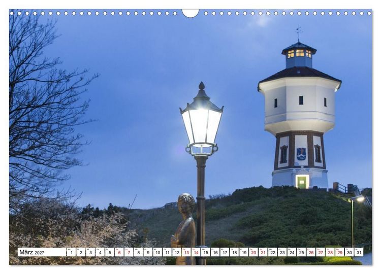 Produktbild: Langeoog - Momente einer Reise (Wandkalender 2027 DIN A3 quer), CALVENDO Monatskalender