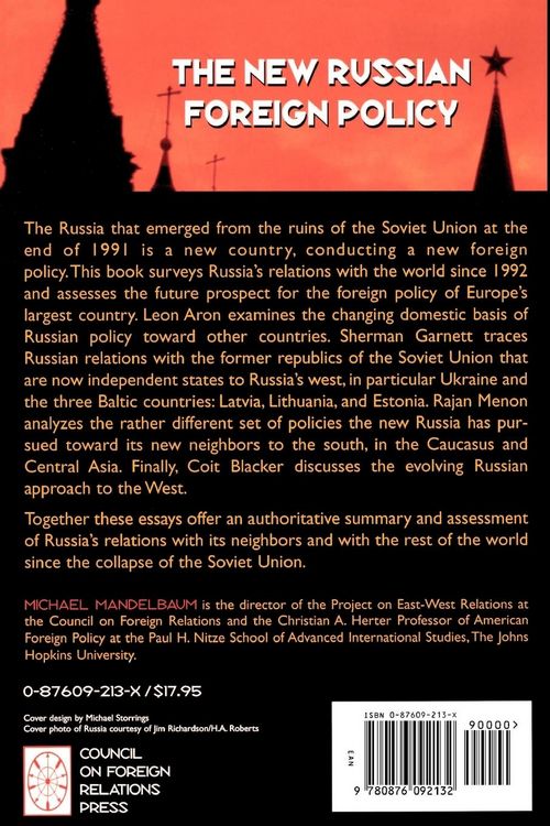 Produktbild: The New Russian Foreign Policy