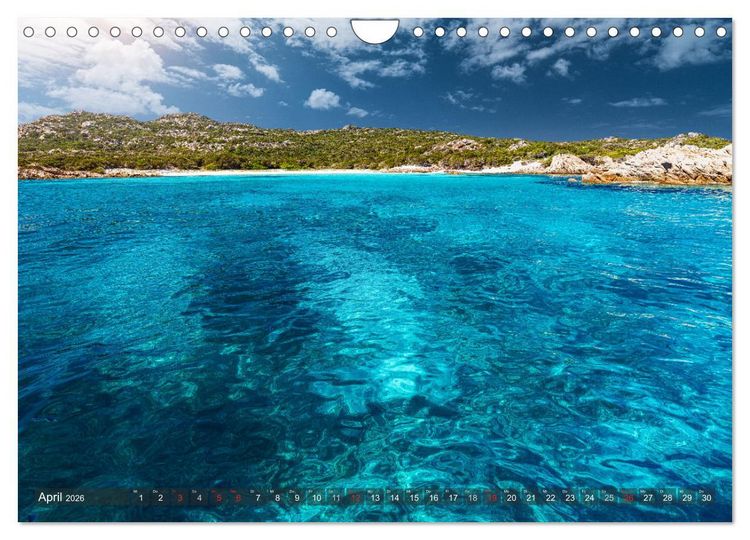 Produktbild: Sardinien - Karibik des Mittelmeers (Wandkalender 2026 DIN A4 quer), CALVENDO Monatskalender