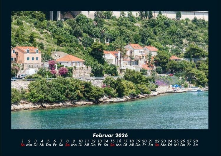Produktbild: Kroatien 2026 Fotokalender DIN A4