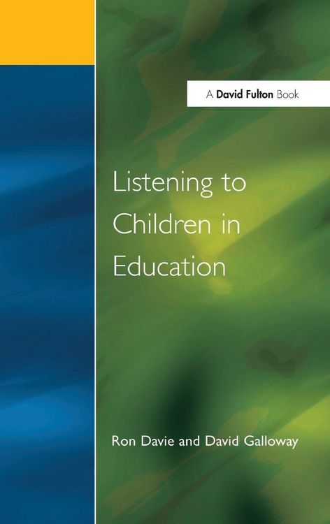 Produktbild: Listening to Children in Education