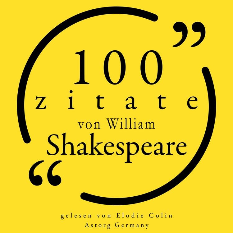 Produktbild: 100 Zitate von William Shakespeare