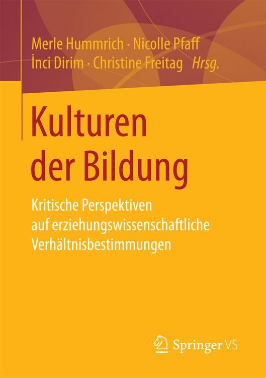 Produktbild: Kulturen der Bildung