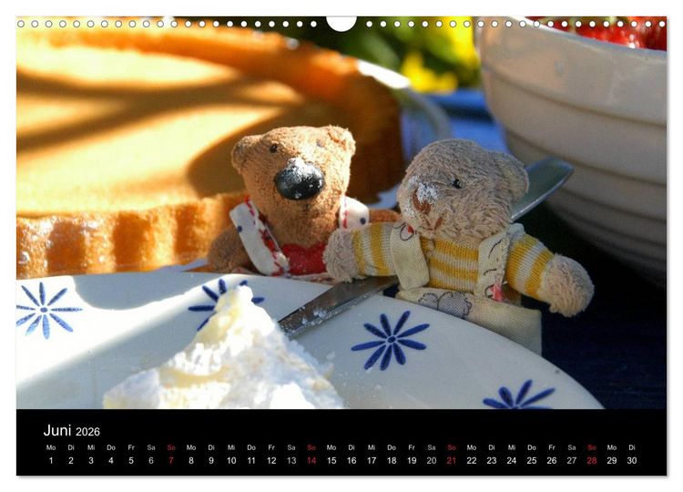 Produktbild: Der B&auml;rchenkalender 2026 (Wandkalender 2026 DIN A3 quer), CALVENDO Monatskalender