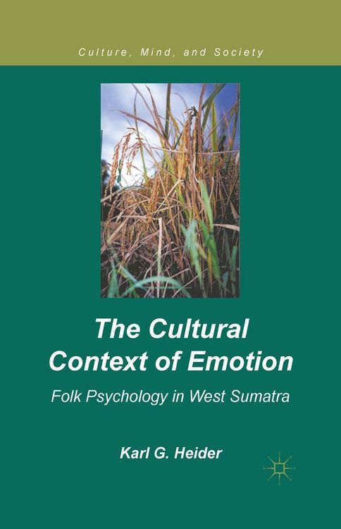 Produktbild: The Cultural Context of Emotion
