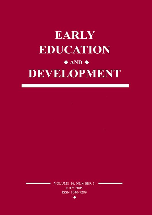 Produktbild: Early Education and Development