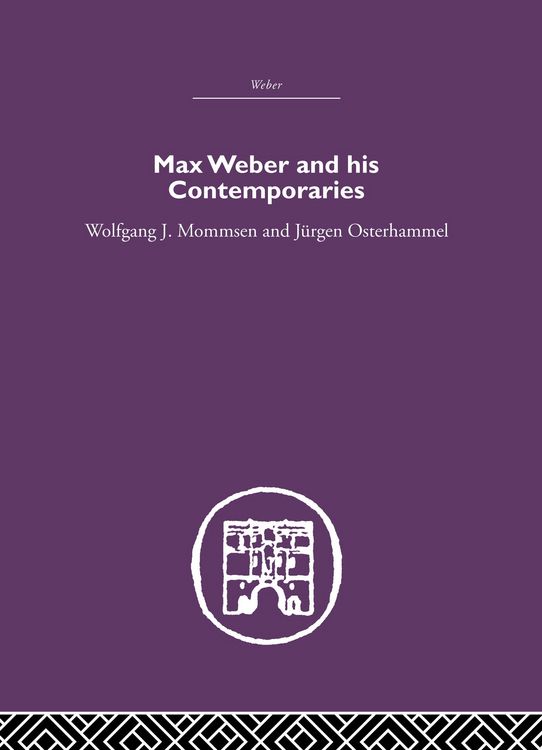 Produktbild: Max Weber and His Contempories