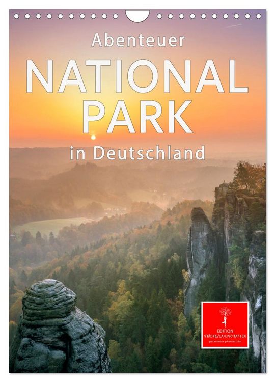 Produktbild: Abenteuer Nationalpark in Deutschland (Wandkalender 2026 DIN A4 hoch), CALVENDO Monatskalender