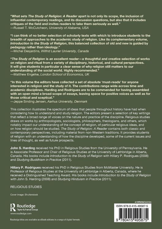 Produktbild: The Study of Religion