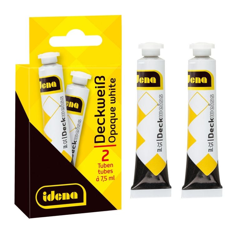 Produktbild: Idena Deckwei&szlig; 2x7,5ml Tube