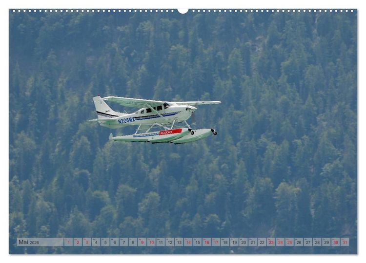 Produktbild: Wasserflugzeuge - Fliegende Exoten (hochwertiger Premium Wandkalender 2026 DIN A2 quer), Kunstdruck in Hochglanz