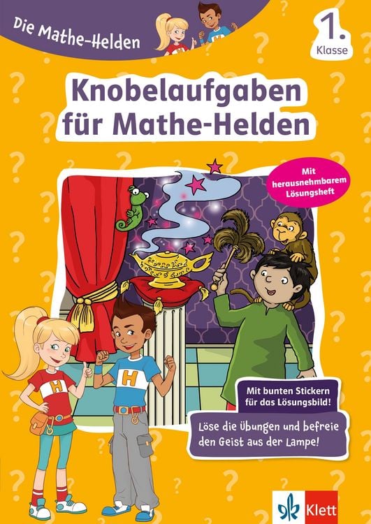 Produktbild: Die Mathe-Helden Knobelaufgaben f&uuml;r Mathe-Helden 1. Klasse