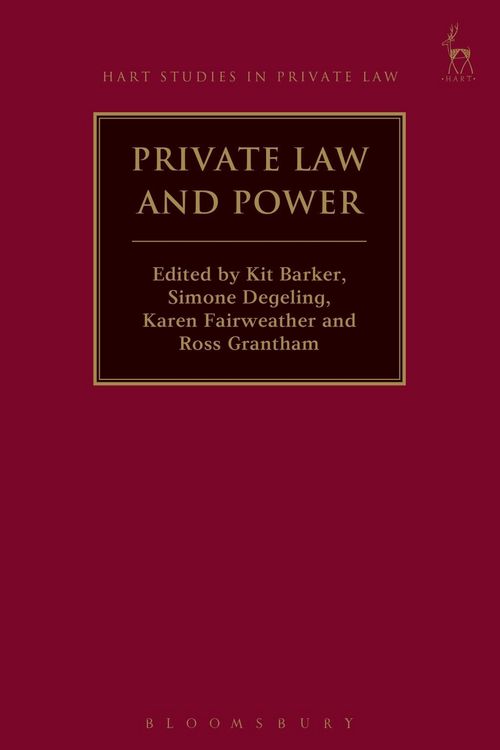 Produktbild: Private Law and Power