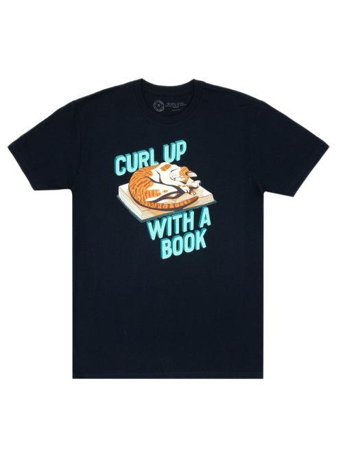 Produktbild: Curl Up with a Book Unisex T-Shirt Medium