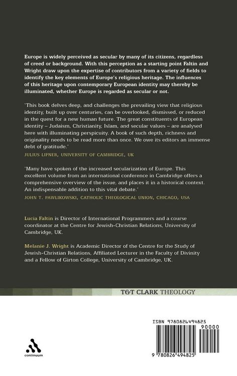 Produktbild: The Religious Roots of Contemporary European Identity