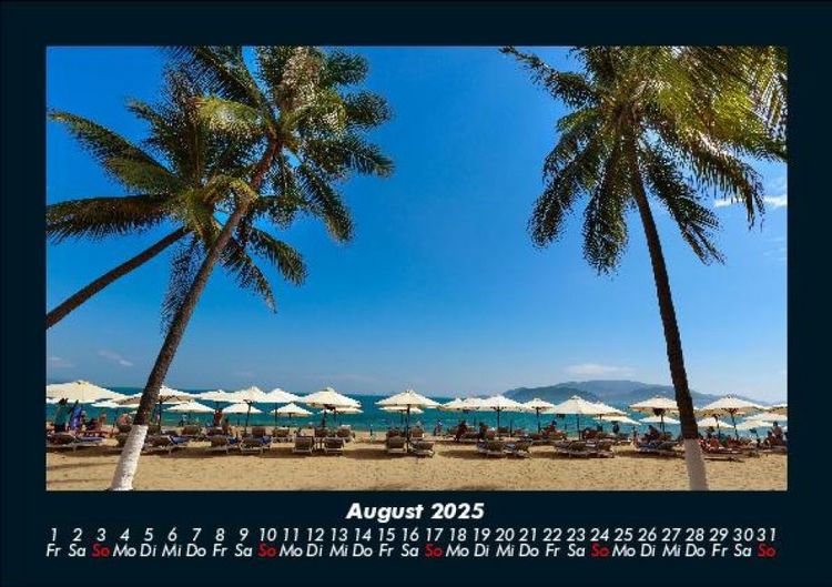 Produktbild: Palmentraum 2025 Fotokalender DIN A5