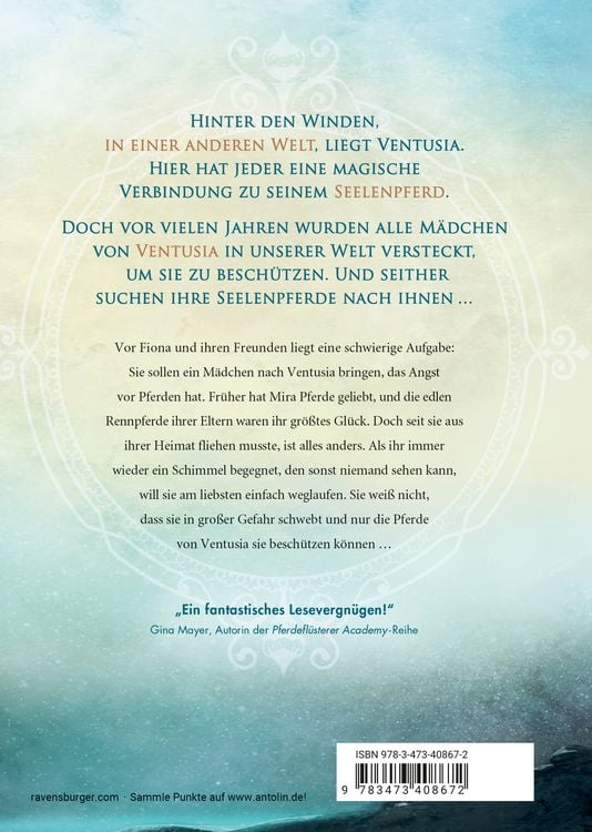 Produktbild: Die Seelenpferde von Ventusia, Band 2 - W&uuml;stentochter