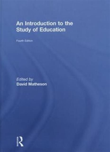 Produktbild: An Introduction to the Study of Education