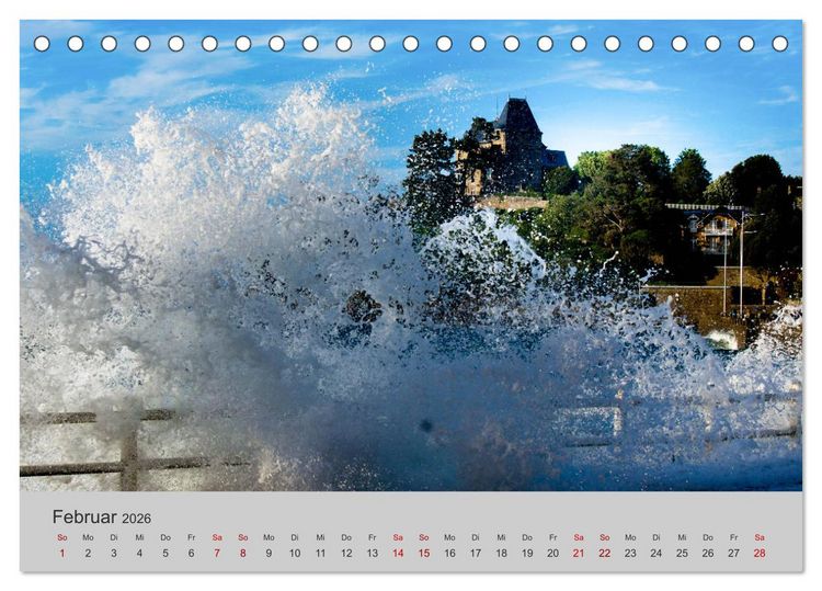Produktbild: Die Sch&ouml;nheit der Bretagne (Tischkalender 2026 DIN A5 quer), CALVENDO Monatskalender