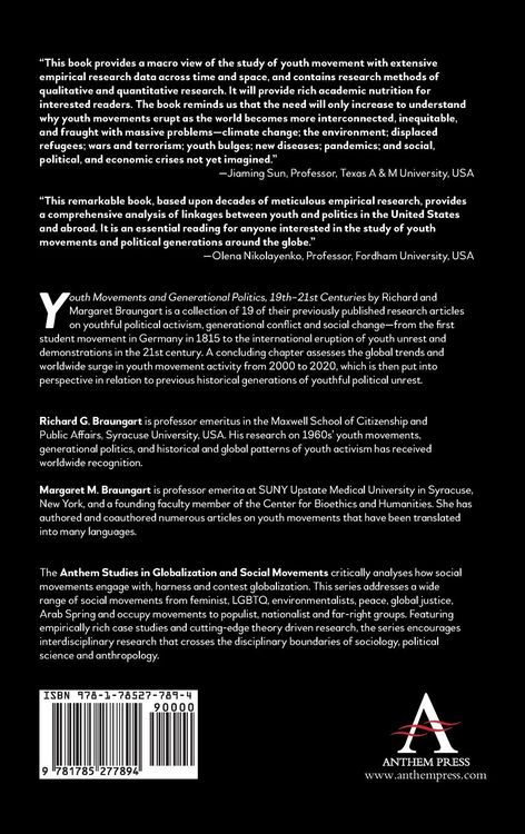 Produktbild: Youth Movements and Generational Politics, 19th-21st Centuries